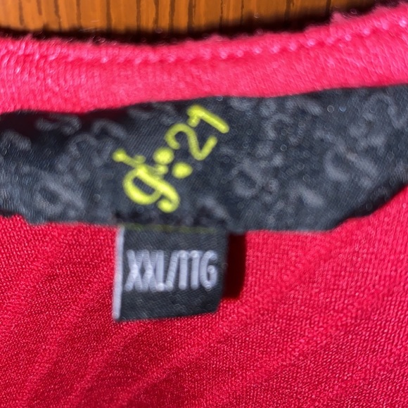 Vintage Ladies XXL dress in a beautiful fusia colour. - Picture 2 of 6